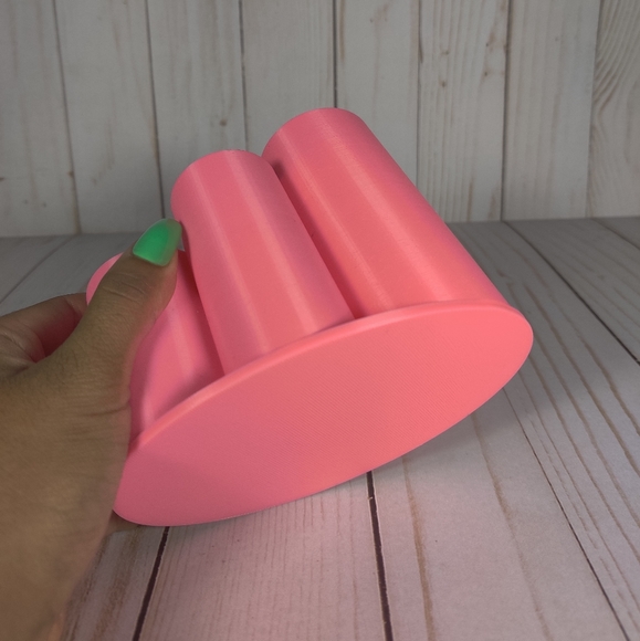 Pink 3d printed pencil/makeup holder - Picture 6 of 7